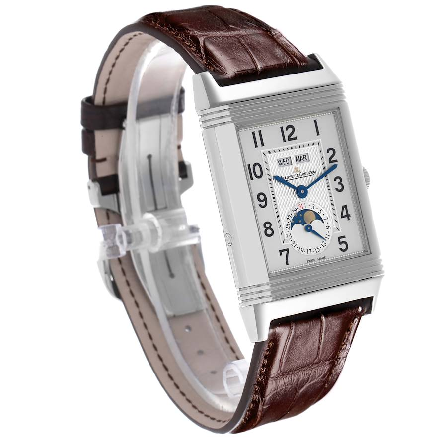 Jaeger LeCoultre Grande Reverso Steel Mens Watch 273.8.84 Q3758420
