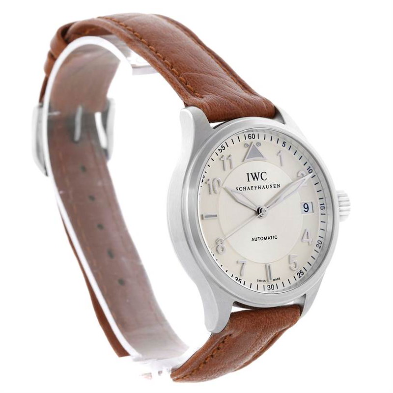 IWC Spitfire Midsize Silver Dial Automatic Watch IW325602
