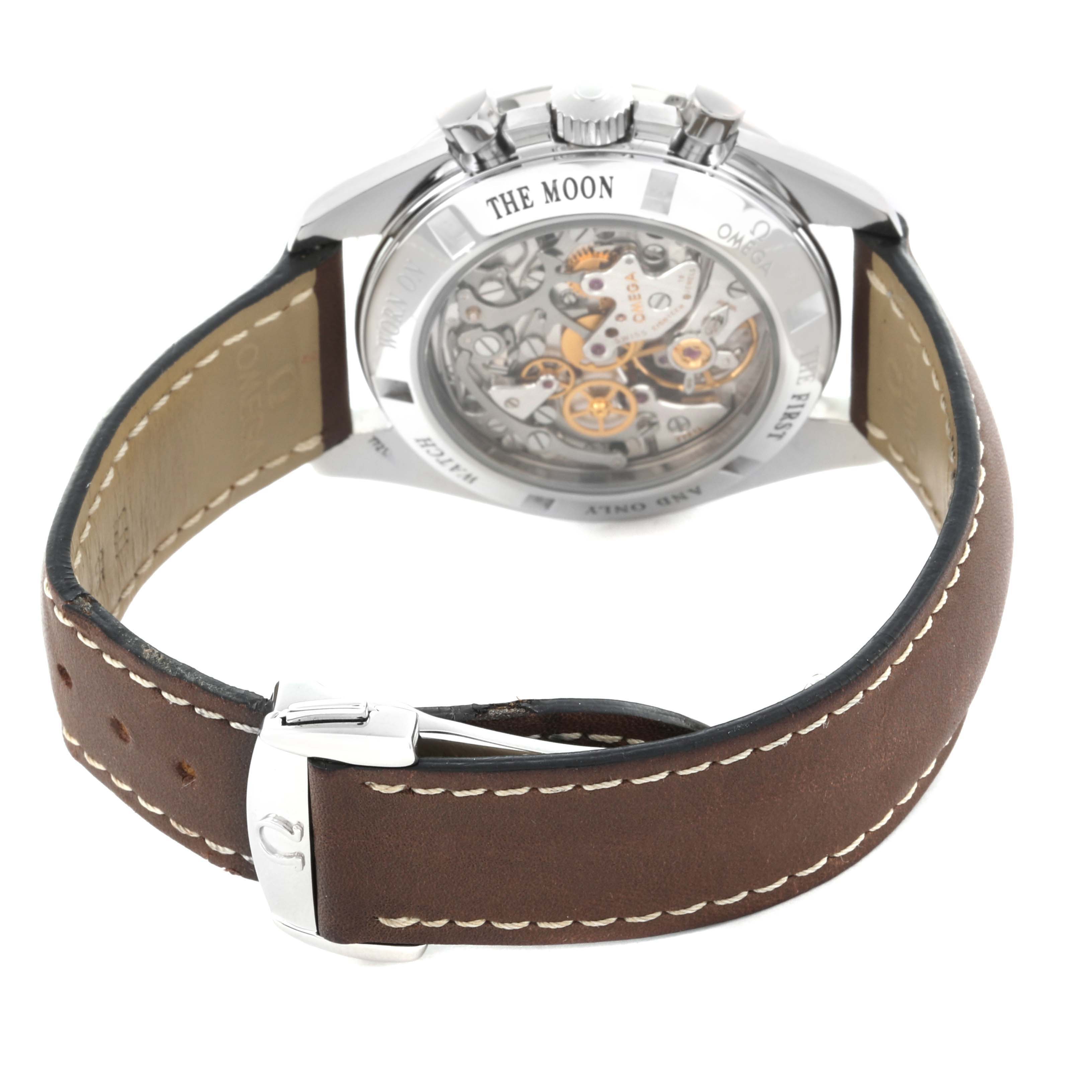 Omega Speedmaster Brown Dial Steel Mens Moon Watch 42.0 MM 311.32.42.30.13.001