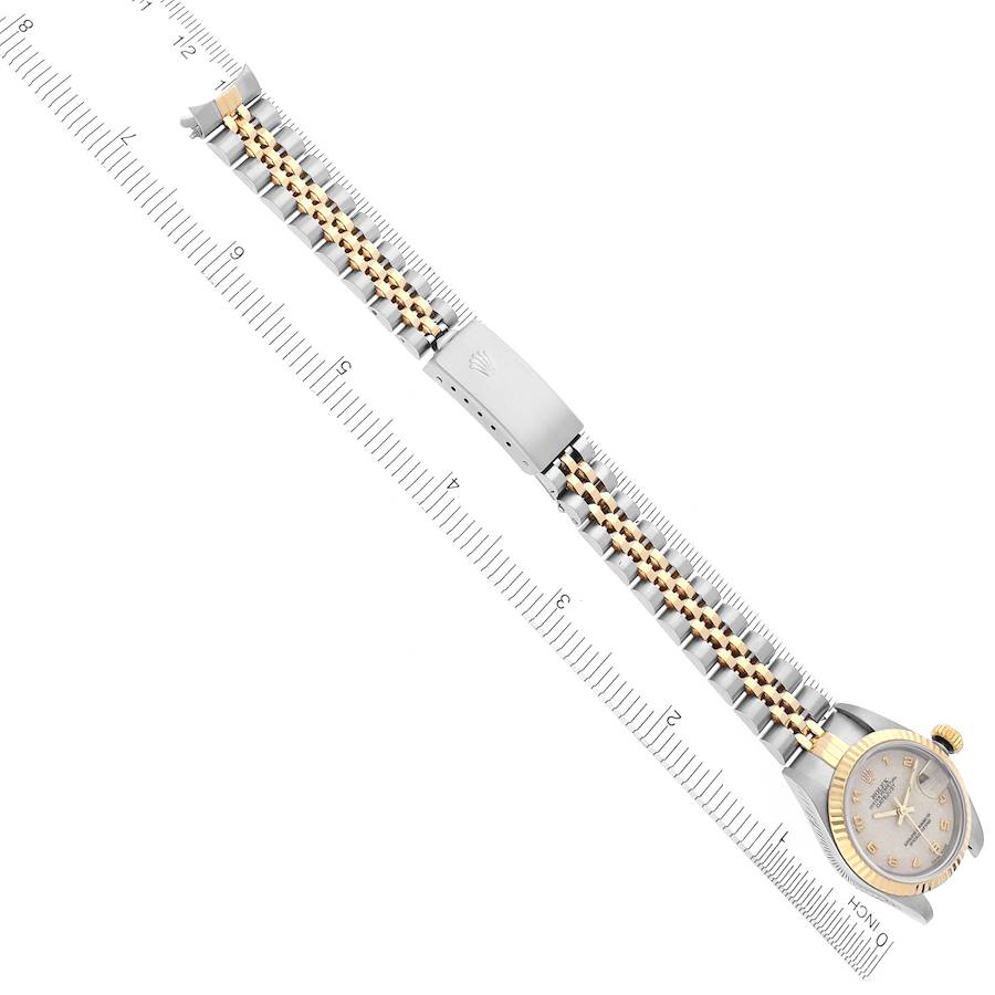 Rolex Datejust Steel Yellow Gold Ivory Anniversary Dial Ladies Watch 79173