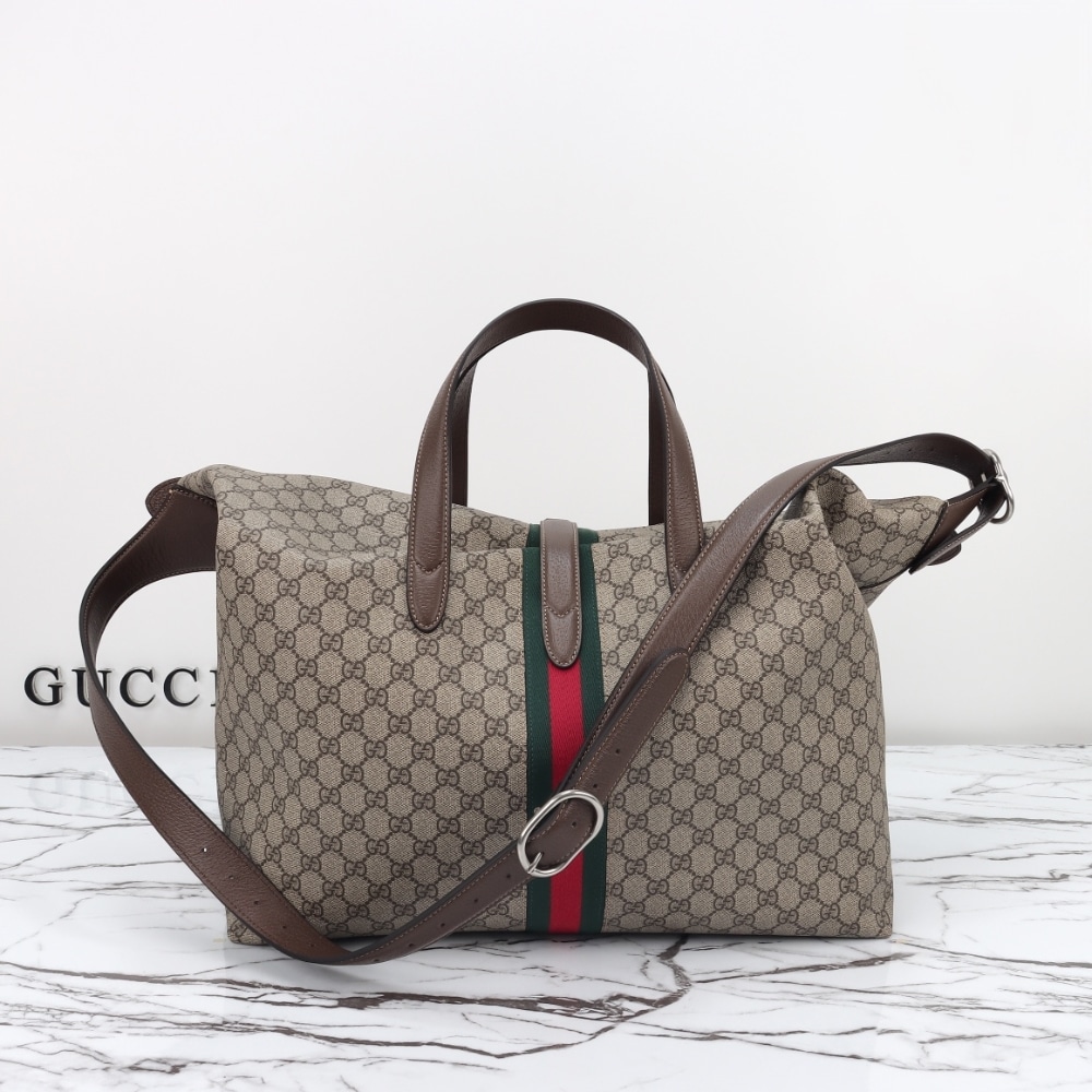 Gucci Jackie 1961 Shoulder Bag Beige Ebony 45Cm