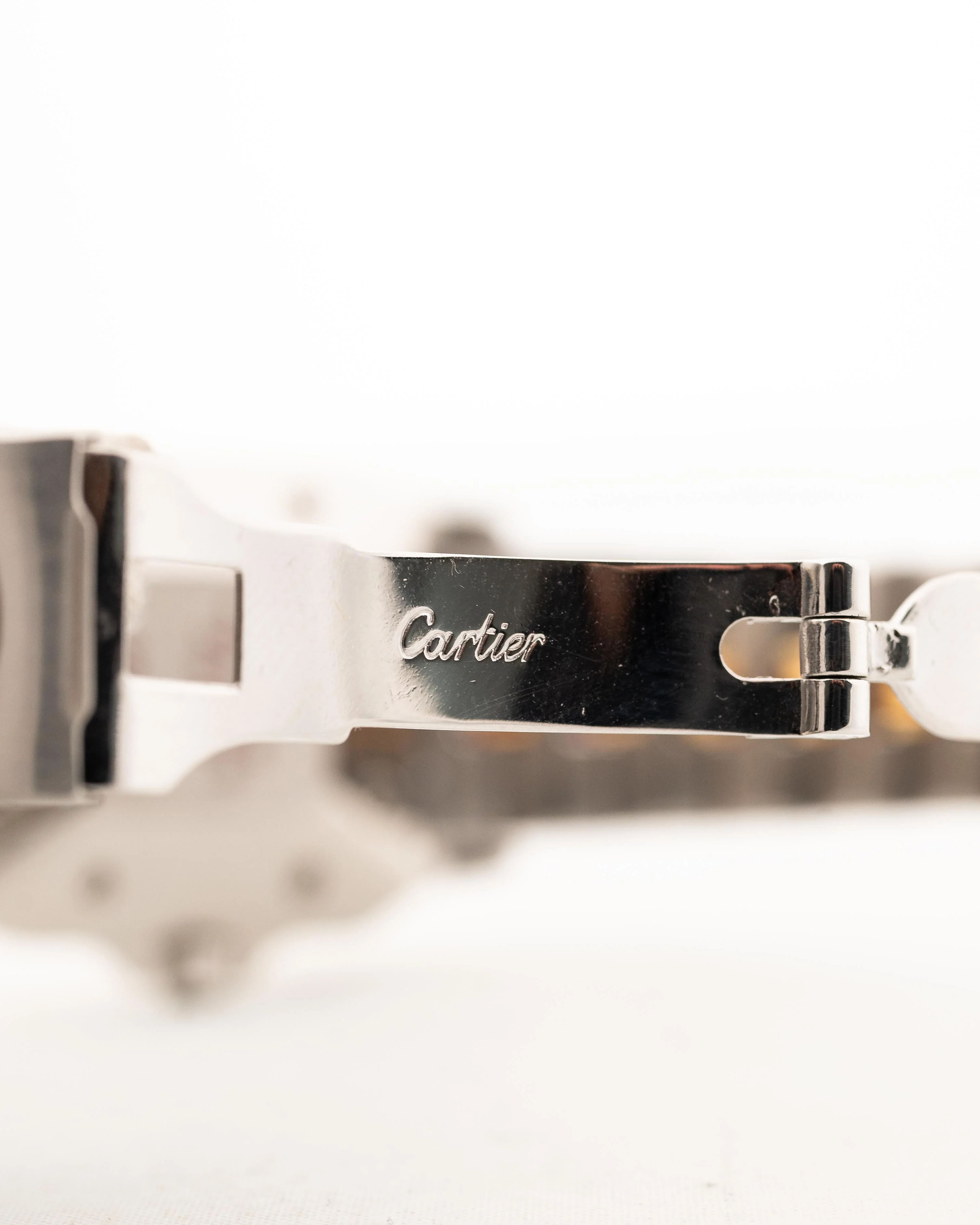 Cartier Santos Carr&eacute;e 2961 Godron Ghost 1990s