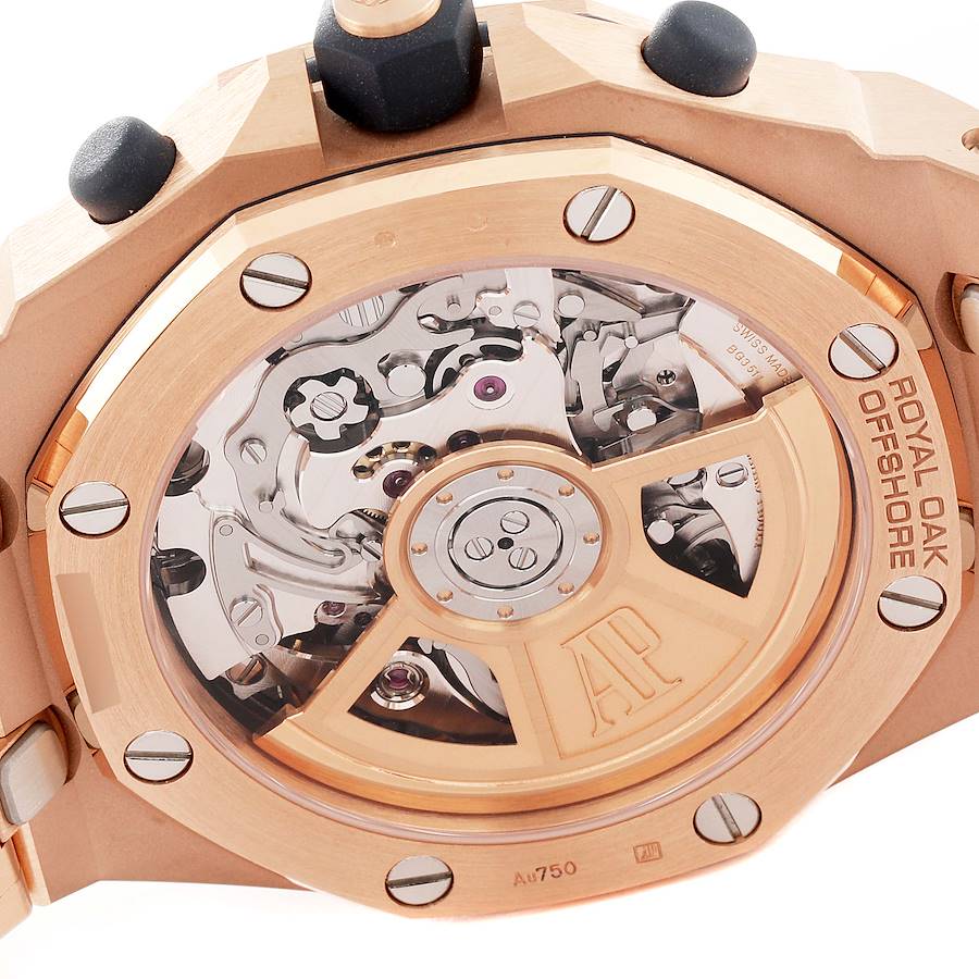 Audemars Piguet Royal Oak Offshore Rose Gold Mens Watch 26238OR