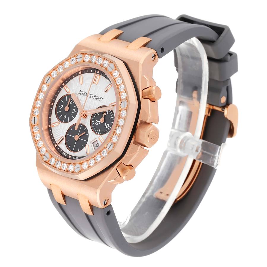 Audemars Piguet Royal Oak Offshore Diamond Rose Gold Ladies Watch 26231OR