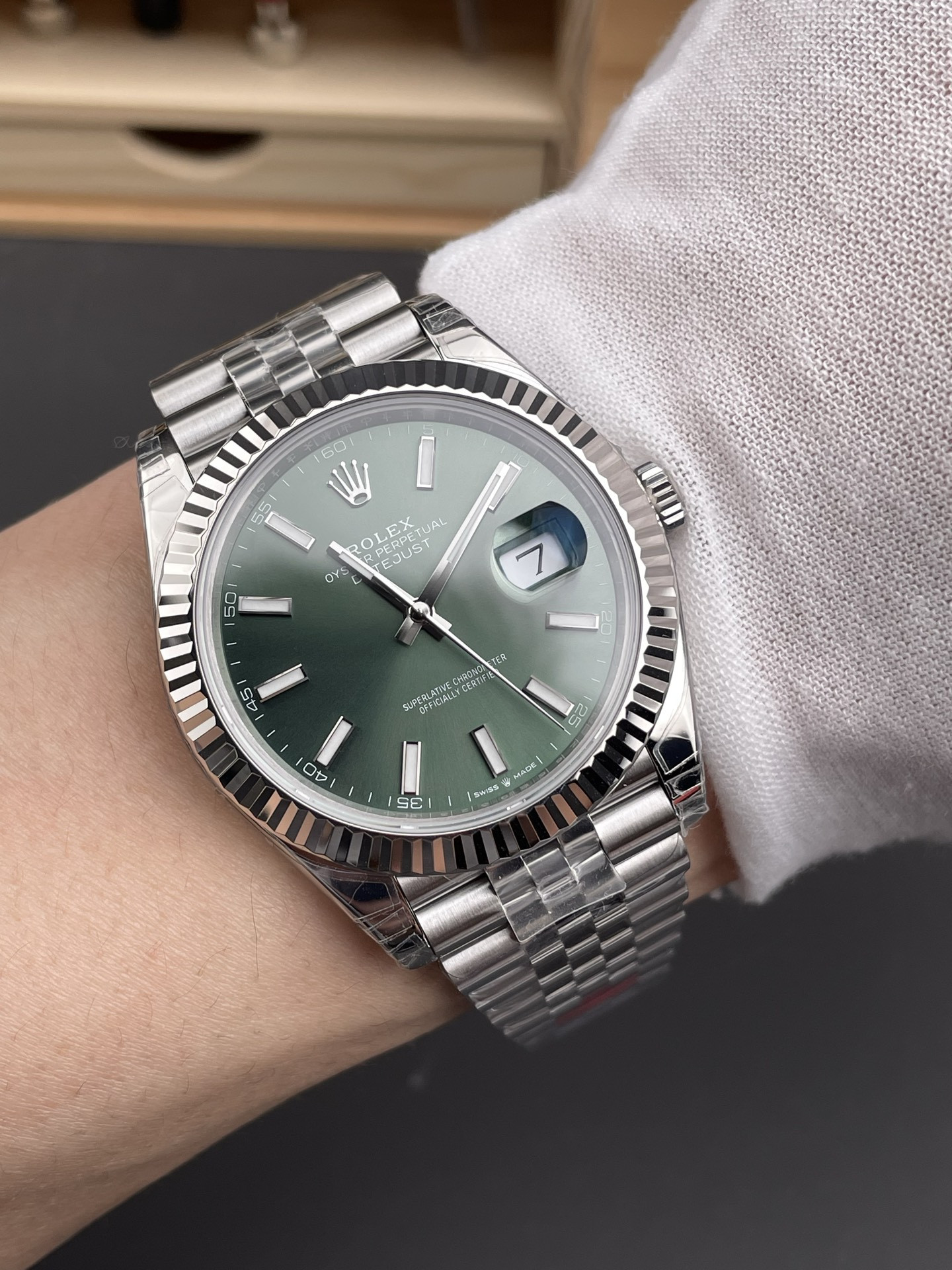 Datejust Mint Green Dial