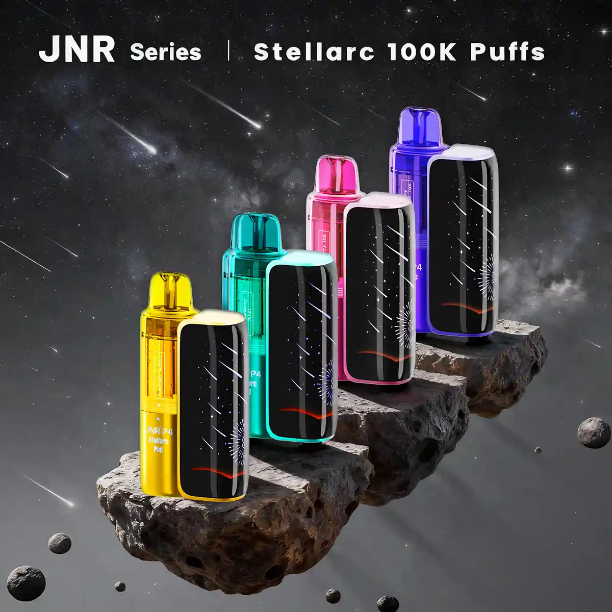 JNR Stellarc 100K Puffs Kit - Refillable & Replaceable Pod Vape