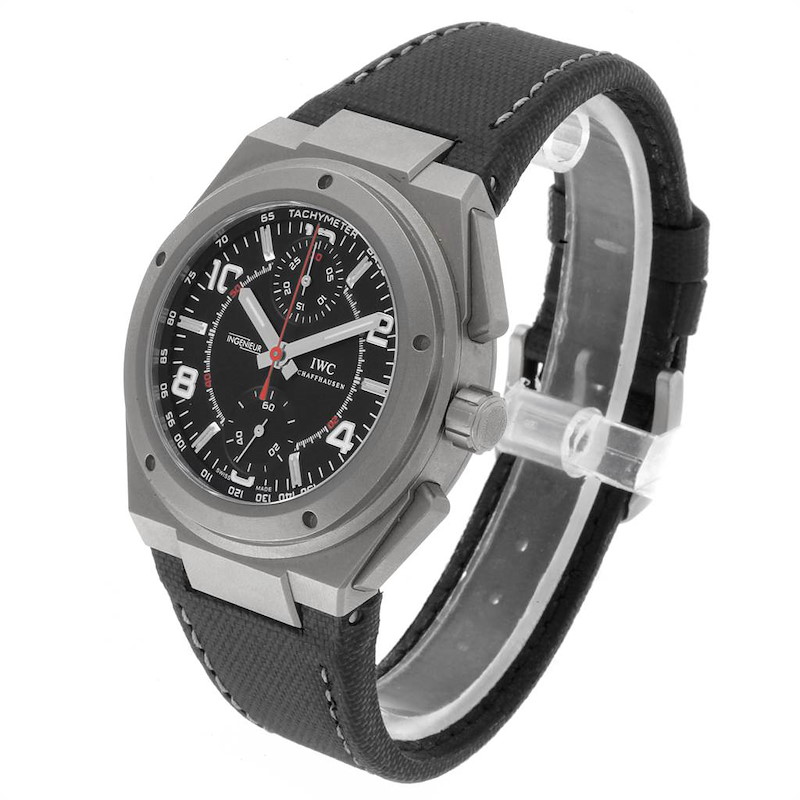 IWC Ingenieur AMG Titanium Black Dial Automatic Mens Watch IW372504