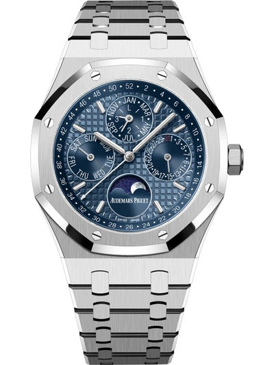 AP Royal Oak Perpetual Calendar Steel Blue 41mm