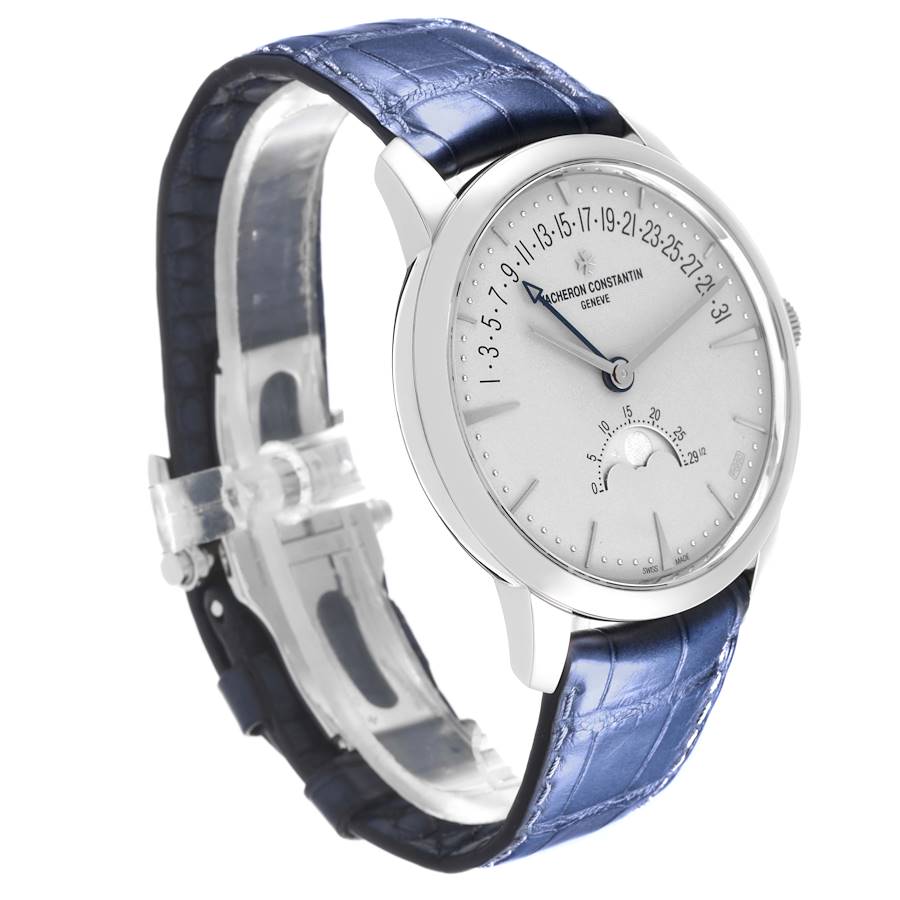Vacheron Constantin Patrimony Retrograde Date Platinum Mens Watch 4010U