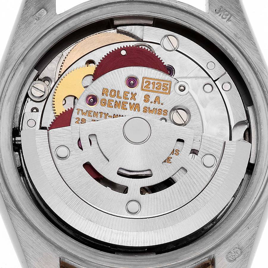 Rolex President Tridor White Yellow Rose Gold Diamond Ladies Watch 69139