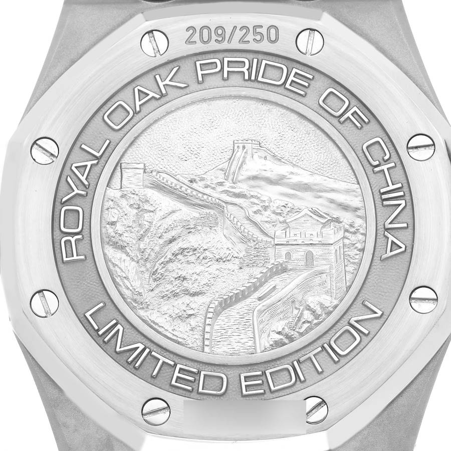 Audemars Piguet Royal Oak Limited Edition Pride of China Steel Rose Gold Mens Watch 26168SR