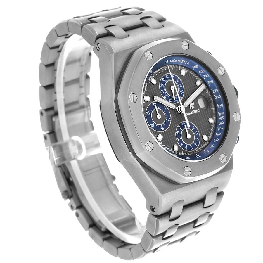 Audemars Piguet Royal Oak Offshore Titanium Mens Watch 25721TI