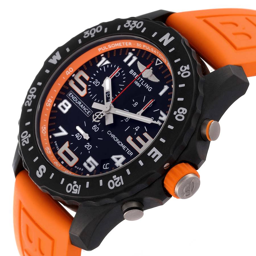 Breitling Endurance Pro Orange Breitlight Mens Watch X82310
