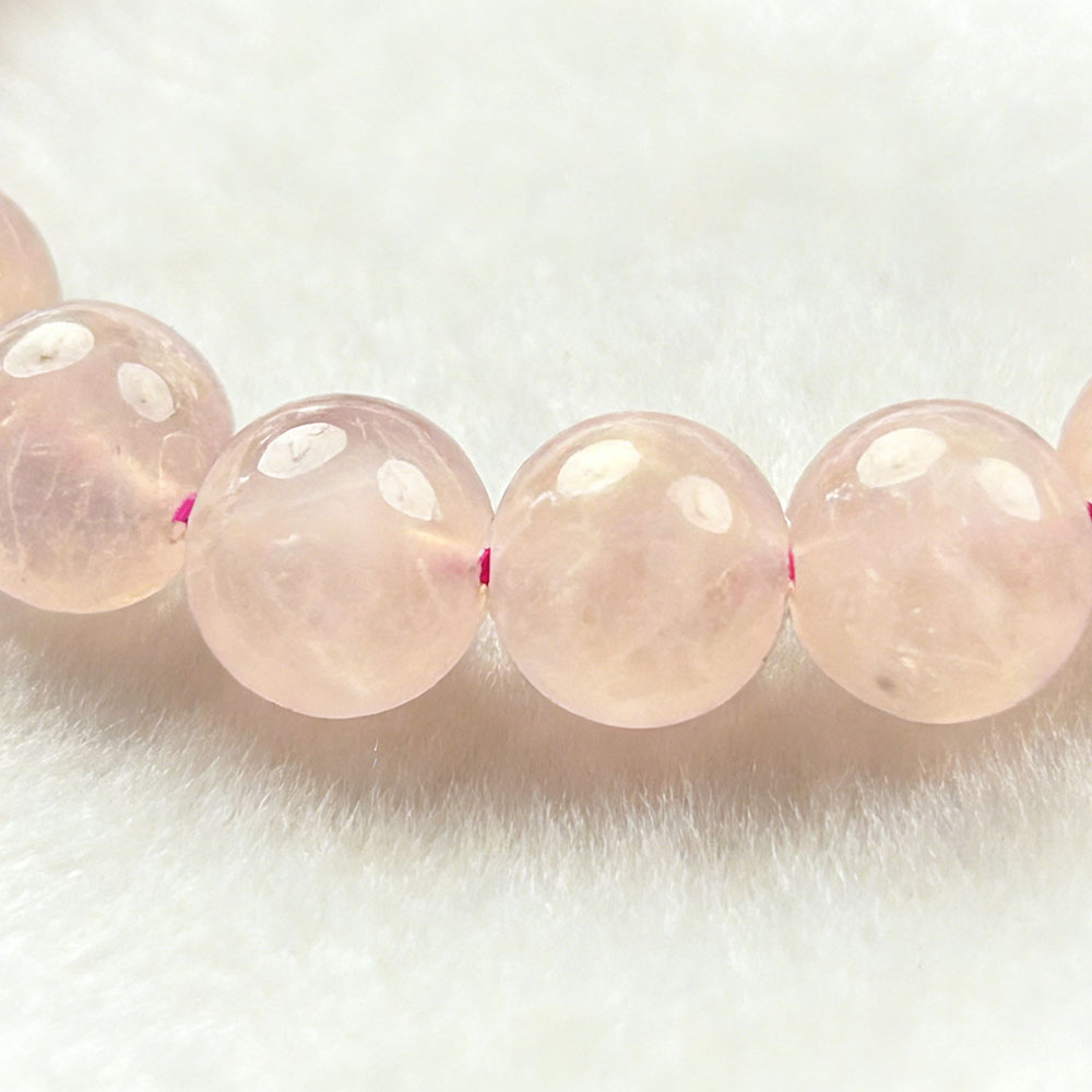 Rose Quartz Bracelet 8mm | Love & Emotional Healing Energy