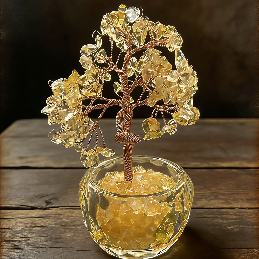 Citrine Tree of Life: Attract Wealth, Boost Career & Manifest Abundance