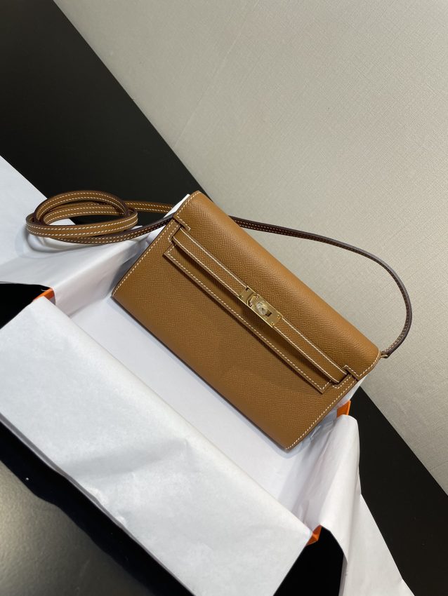 Replica Hermès Kelly Elan Brown