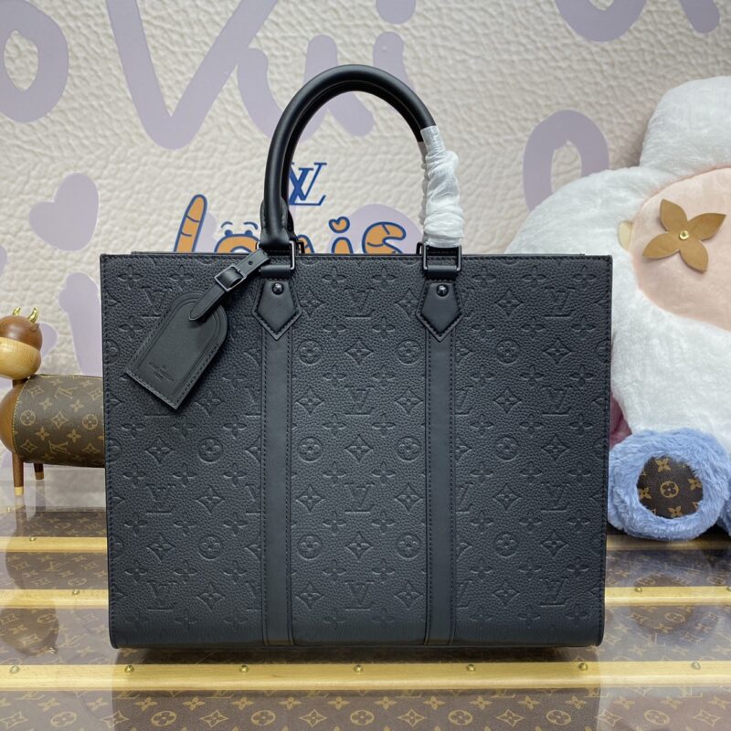 Replica Louis Vuitton Sac Plat 24H Black
