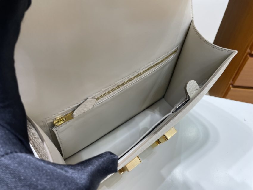 Replica Hermès Constance 24Cm Creamy White