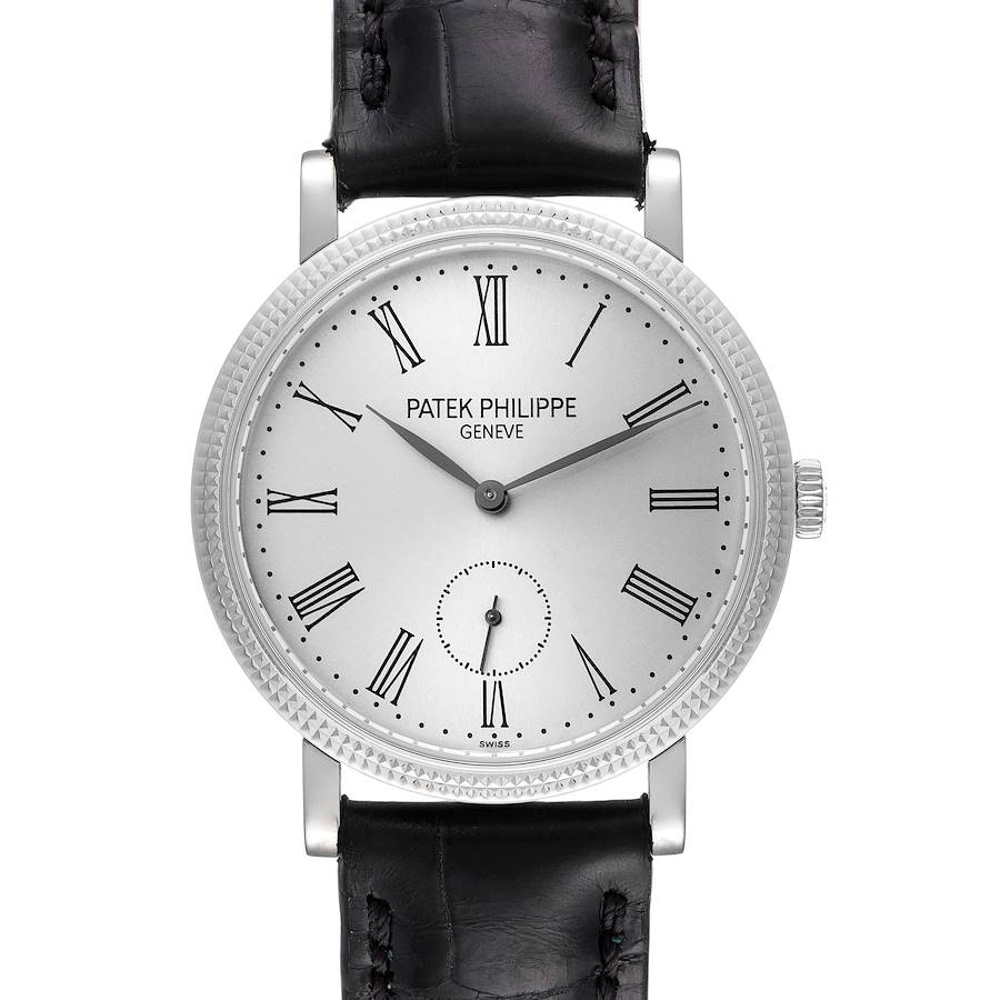 Patek Philippe Calatrava 31mm White Gold Silver Dial Ladies Watch 7119G PARTIAL PAYMENT