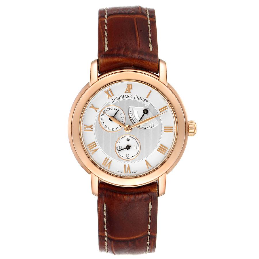 Audemars Piguet Jules 18K Rose Gold Mens Watch 25955OR