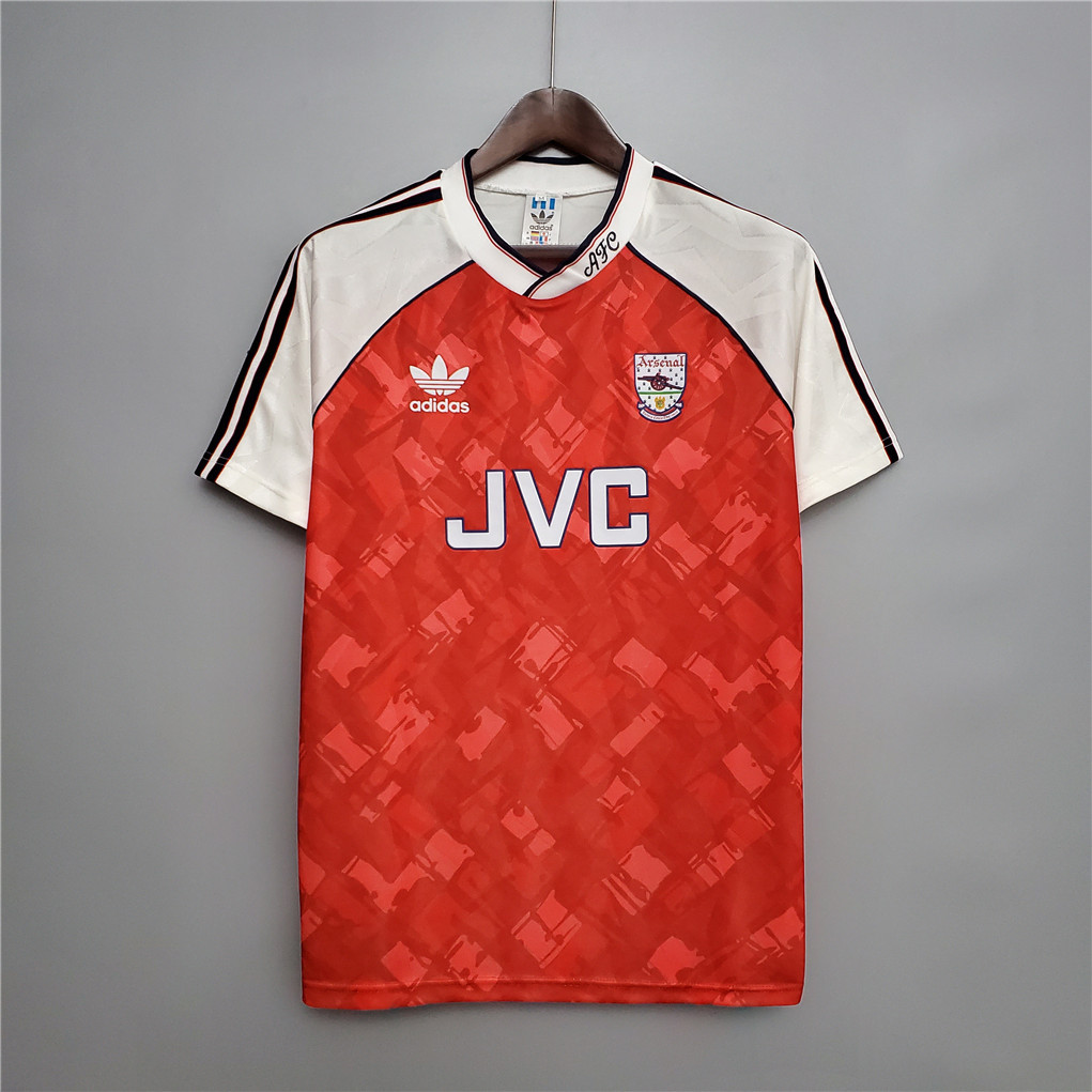Retro Arsenal 90-92 Home Stadium Jersey