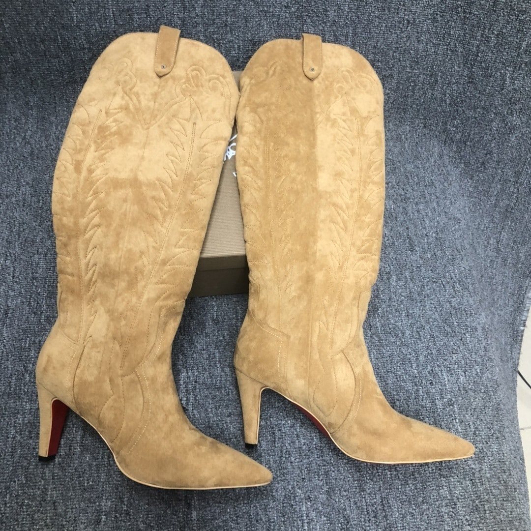 CHRISTIAN LOUBOUTIN SANTIA BOTTA 85 BOOTS LIONNE 3240899F486