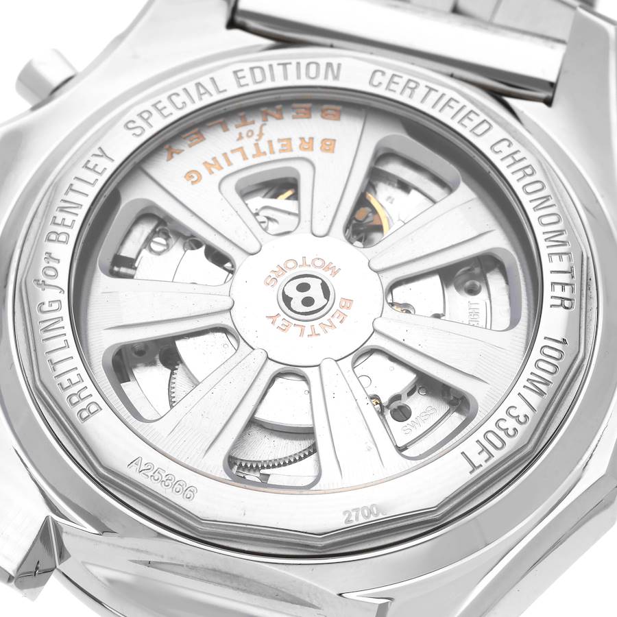 Breitling Bentley Barnato Racing Black Dial Mens Watch A25366