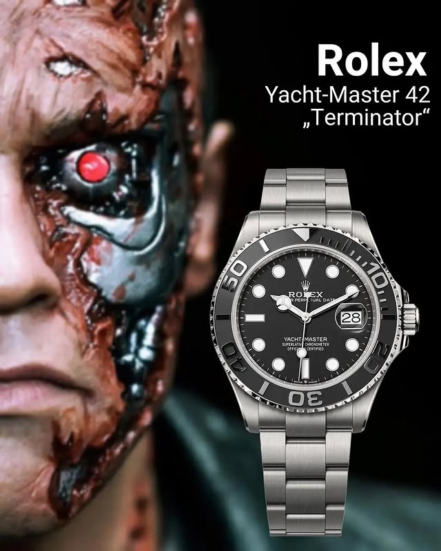 2024 Newest Rolex Yacht-Master 42 Black Dial RLX Titanium Men's Watch 226627-0001