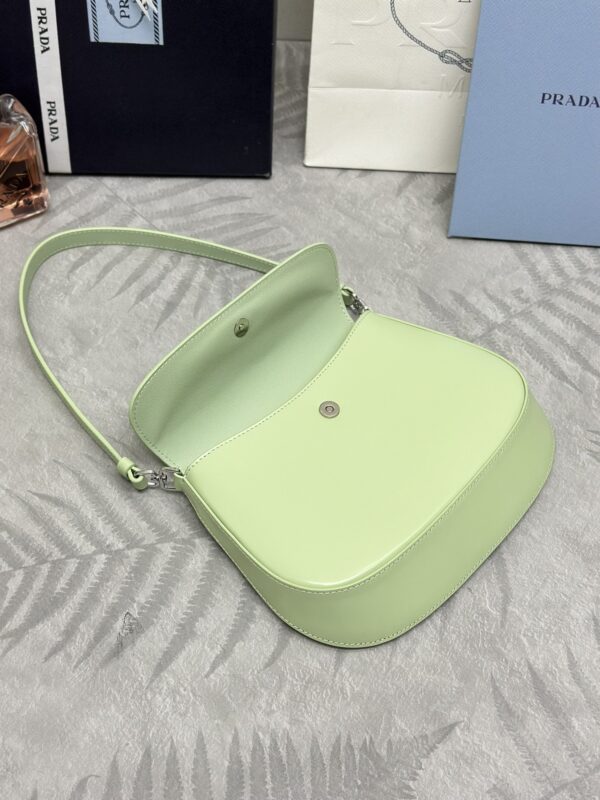 Replica Prada Cleo Small Green Flap