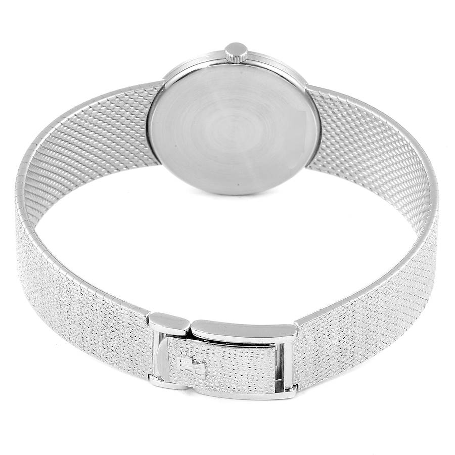 Audemars Piguet White Gold Blue Diamond Dial Cocktail Ladies Watch