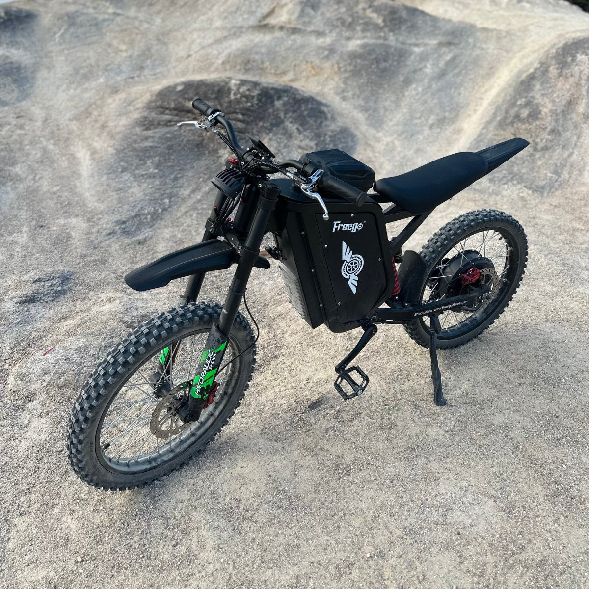Freego X3 All-Terrain Electric Dirt Bike with Pedals