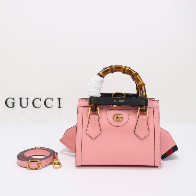 Replica Gucci Diana Small Tote Pink