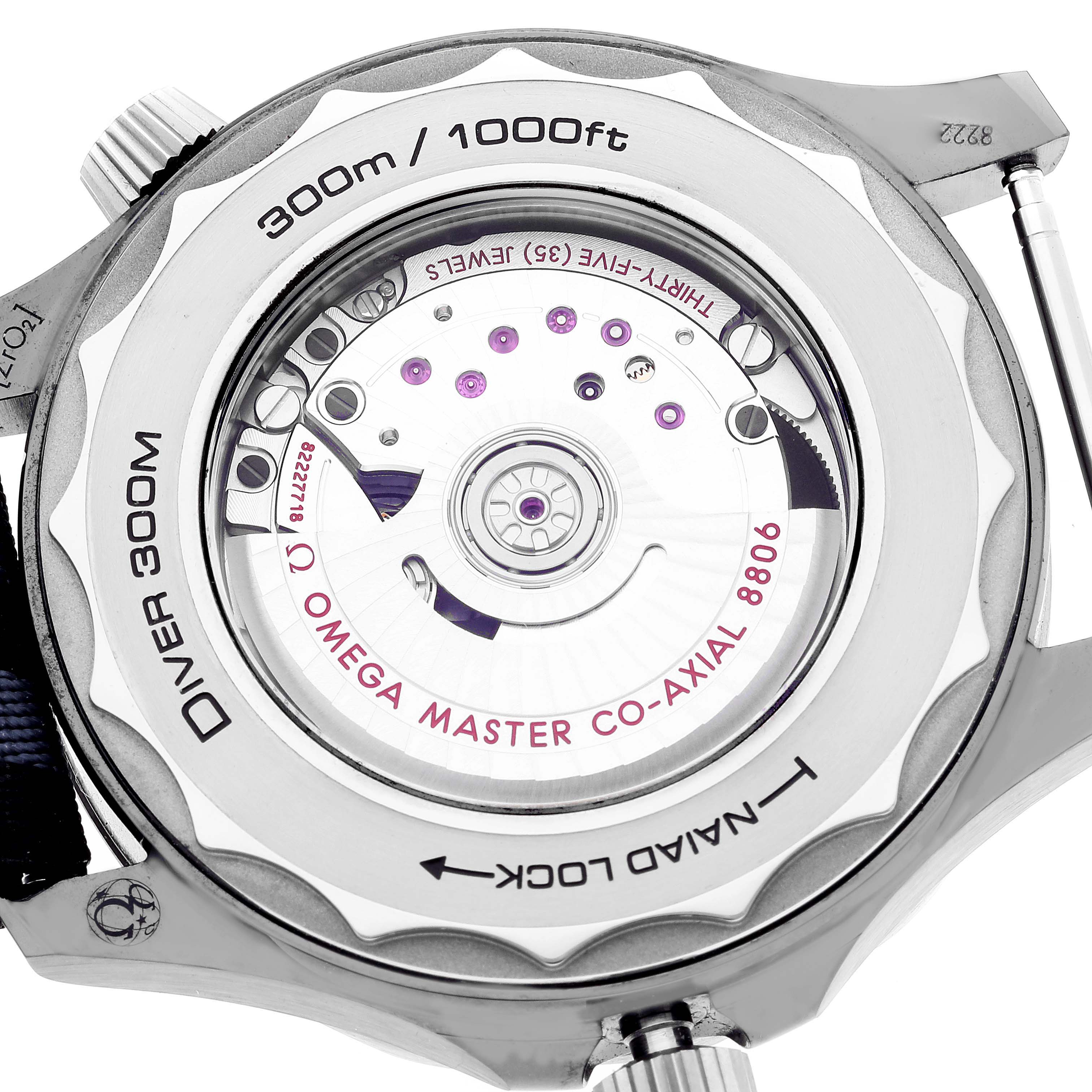 Omega Seamaster Diver Master Chronometer Ceramic Titanium Mens Watch 43.5 MM 210.92.44.20.01.002