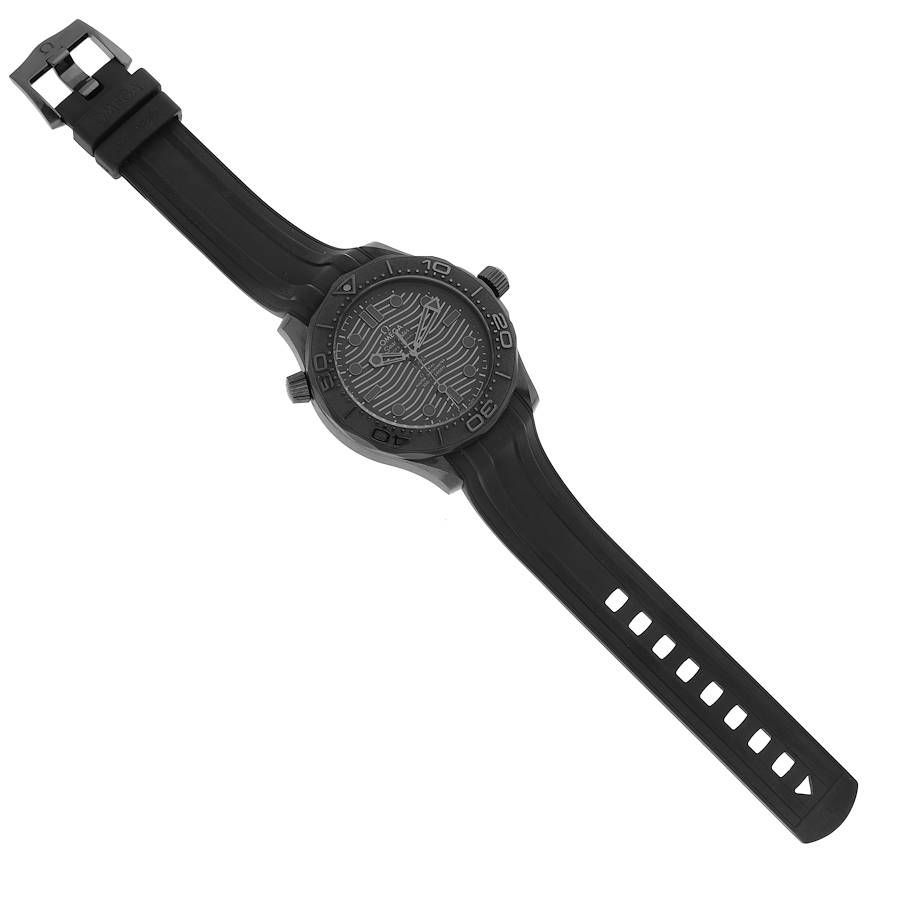 Omega Seamaster Diver Black Ceramic Mens Watch 210.92.44.20.01.003