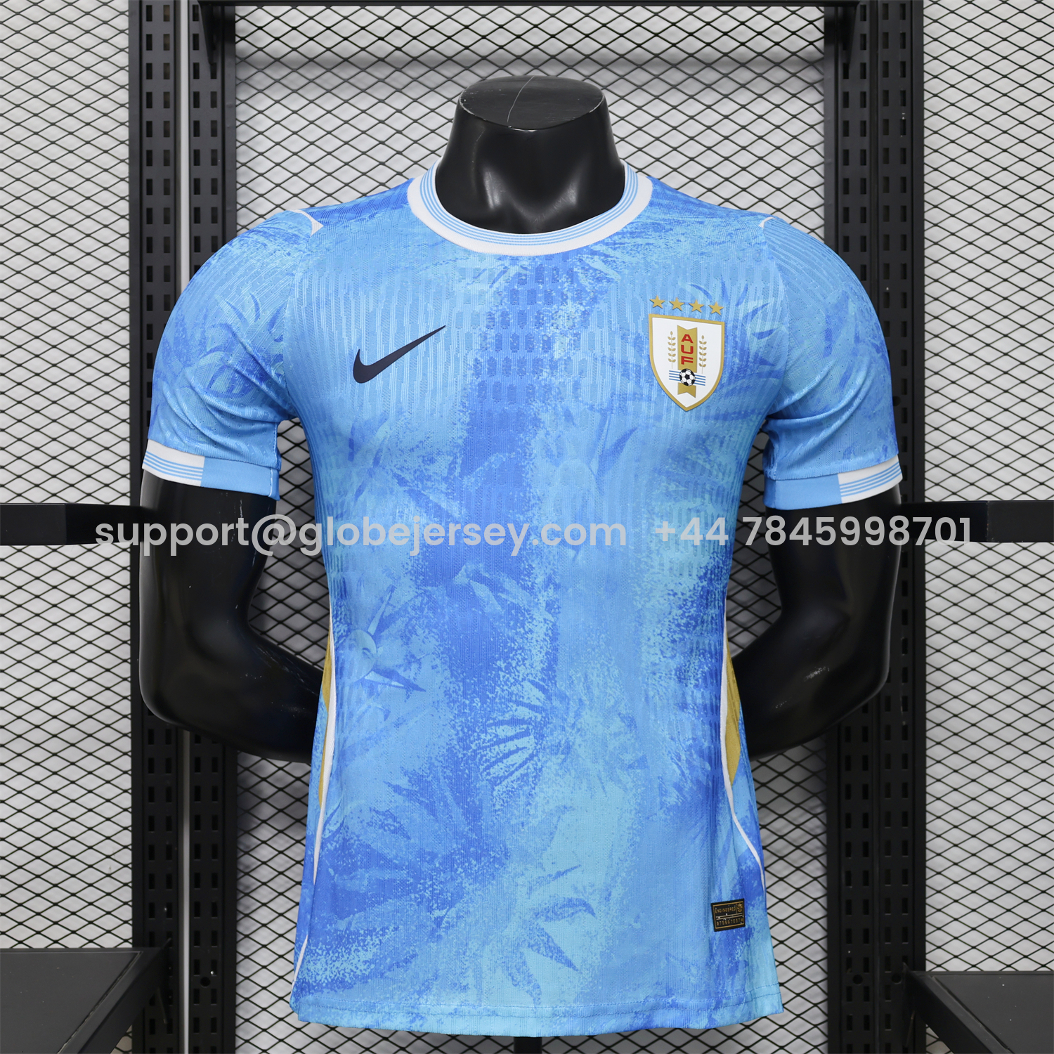 Uruguay 2026 Ice Blue Special Jersey - Player Version