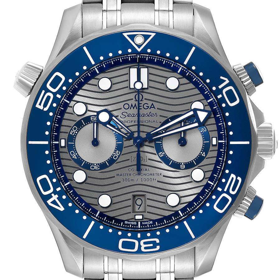 Omega Seamaster 44 Chronograph Steel Mens Watch 210.30.44.51.06.001
