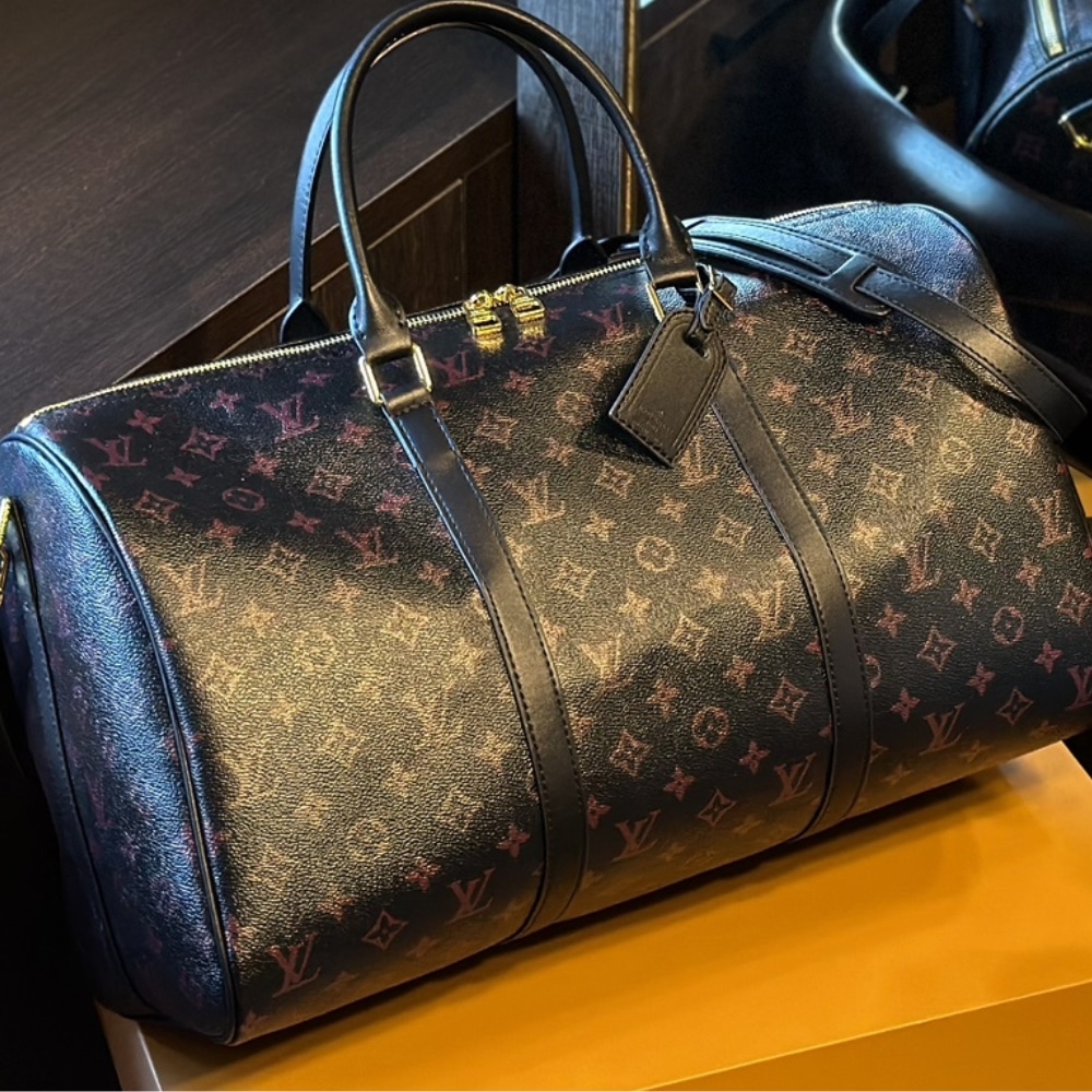 Louis Vuitton Keepall Bandoulière 45 Monogram Tomette Coated Canvas 45cm M12441