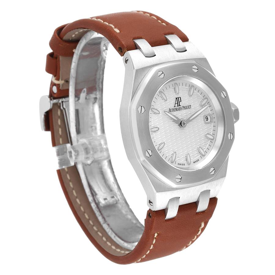 Audemars Piguet Lady Royal Oak 33 mm Silver Dial Steel Ladies Watch 67600ST