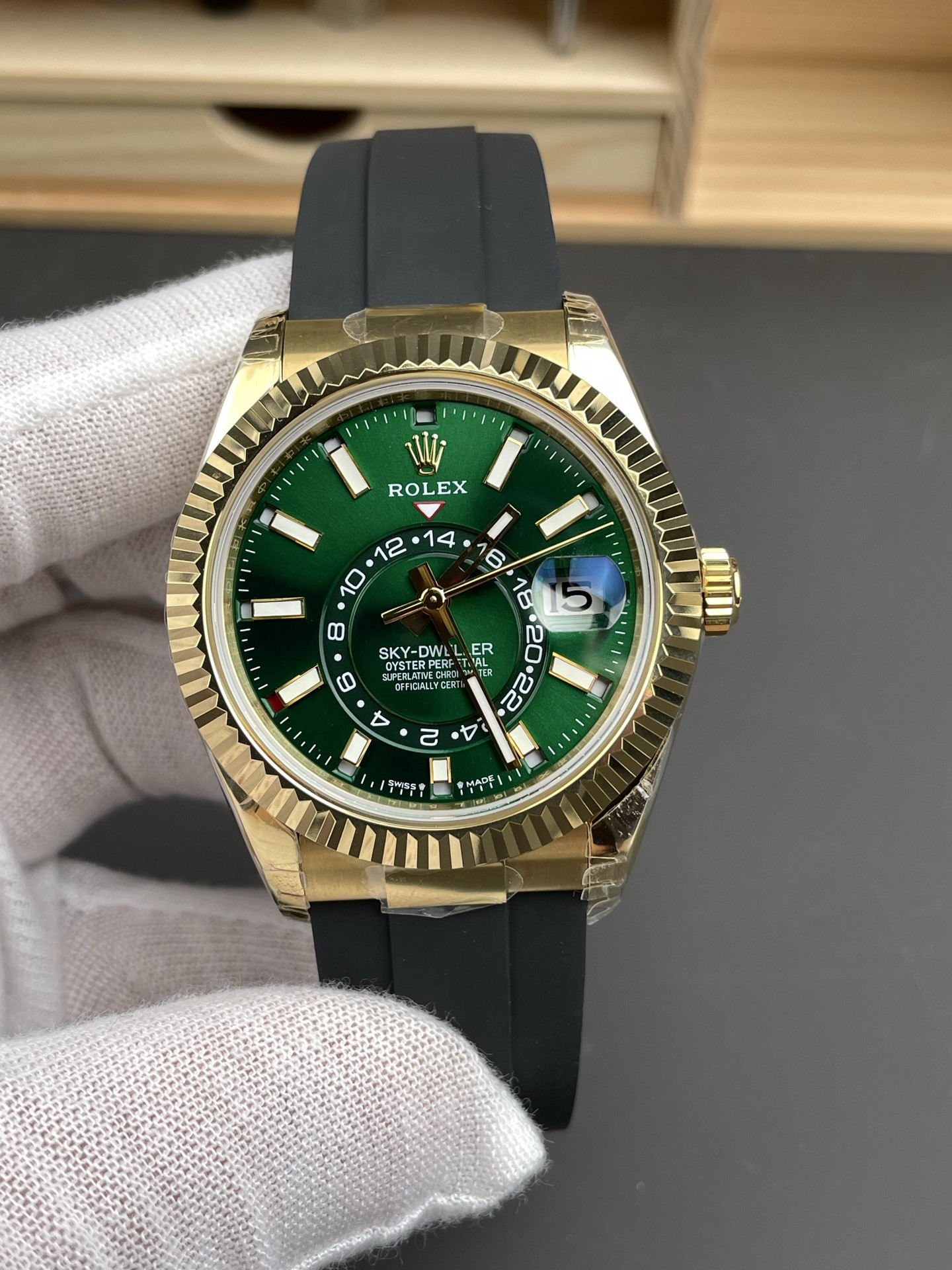Sky-Dweller Green Dial NOOB Factory