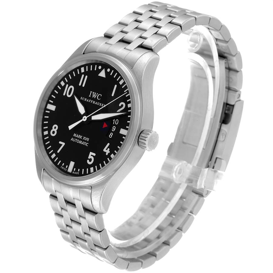IWC Pilots Mark XVII Automatic Black Dial Steel Mens Watch IW326504