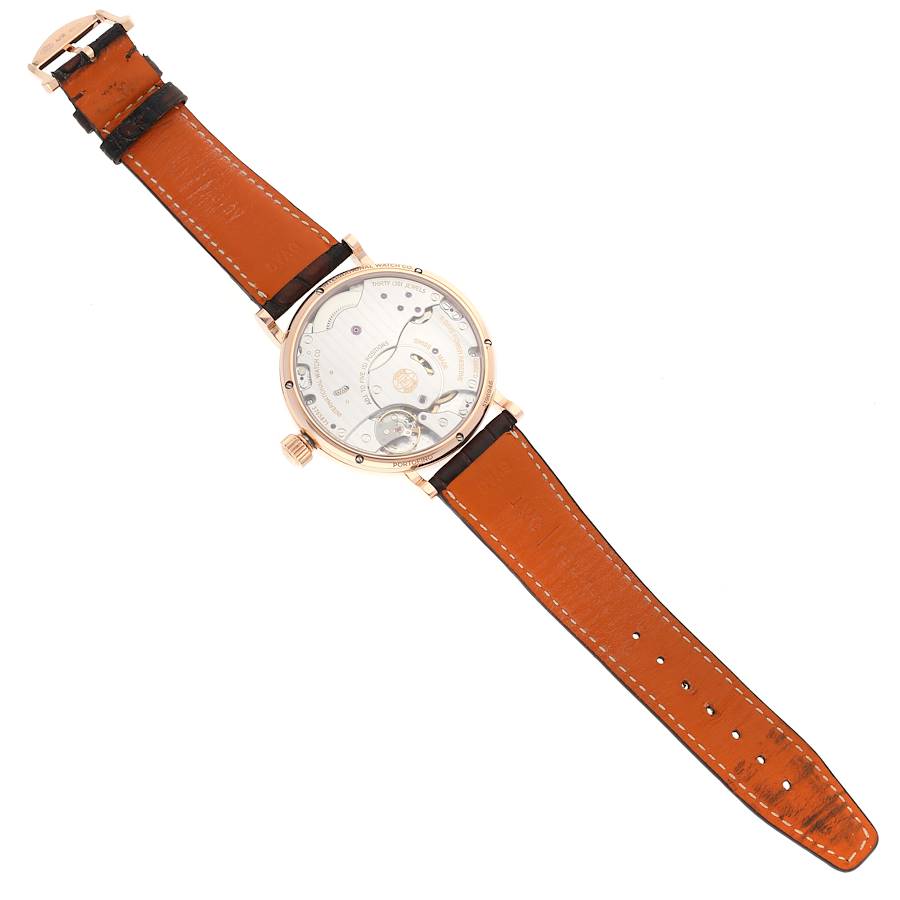 IWC Portofino 8 Days Power Reserve Rose Gold Mens Watch IW516102