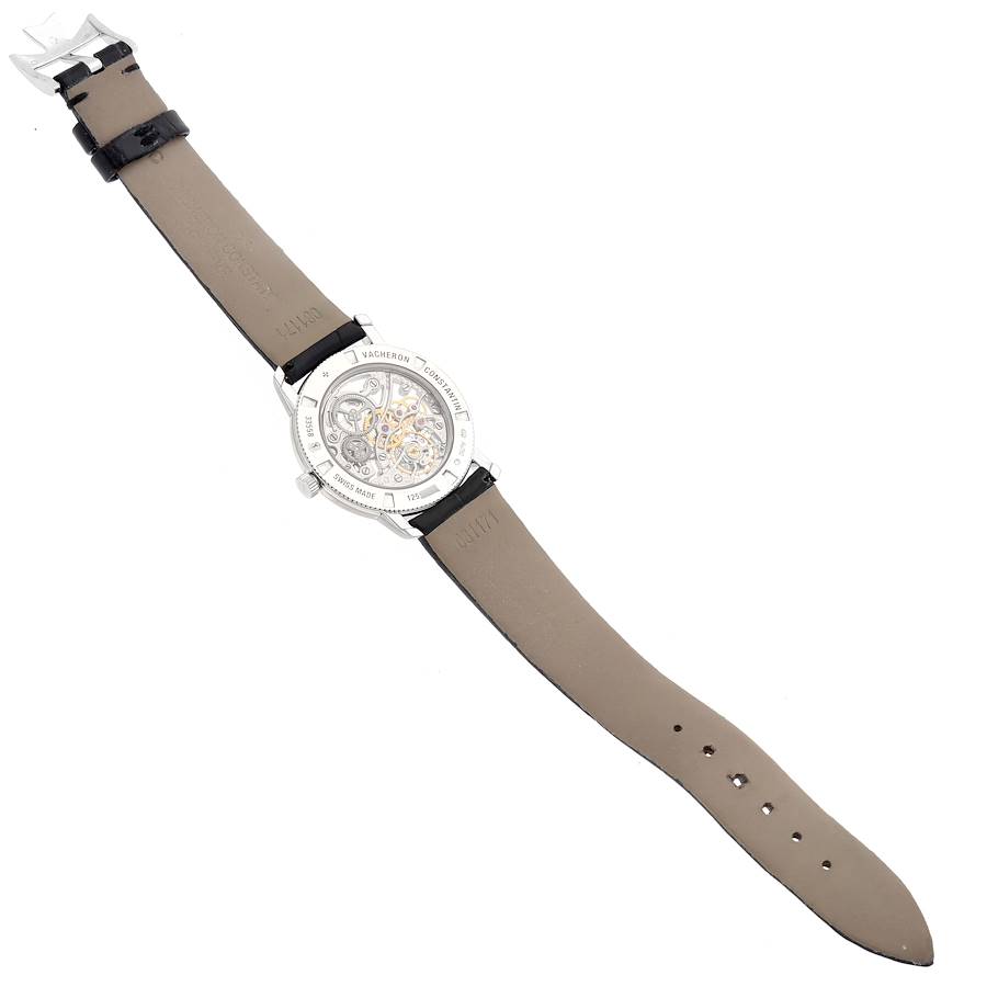 Vacheron Constantin Traditionnelle White Gold Diamond Ladies Watch 33558