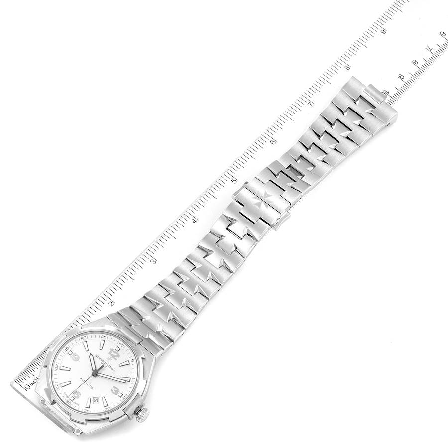 Vacheron Constantin Overseas Silver Dial Steel Mens Watch 47040