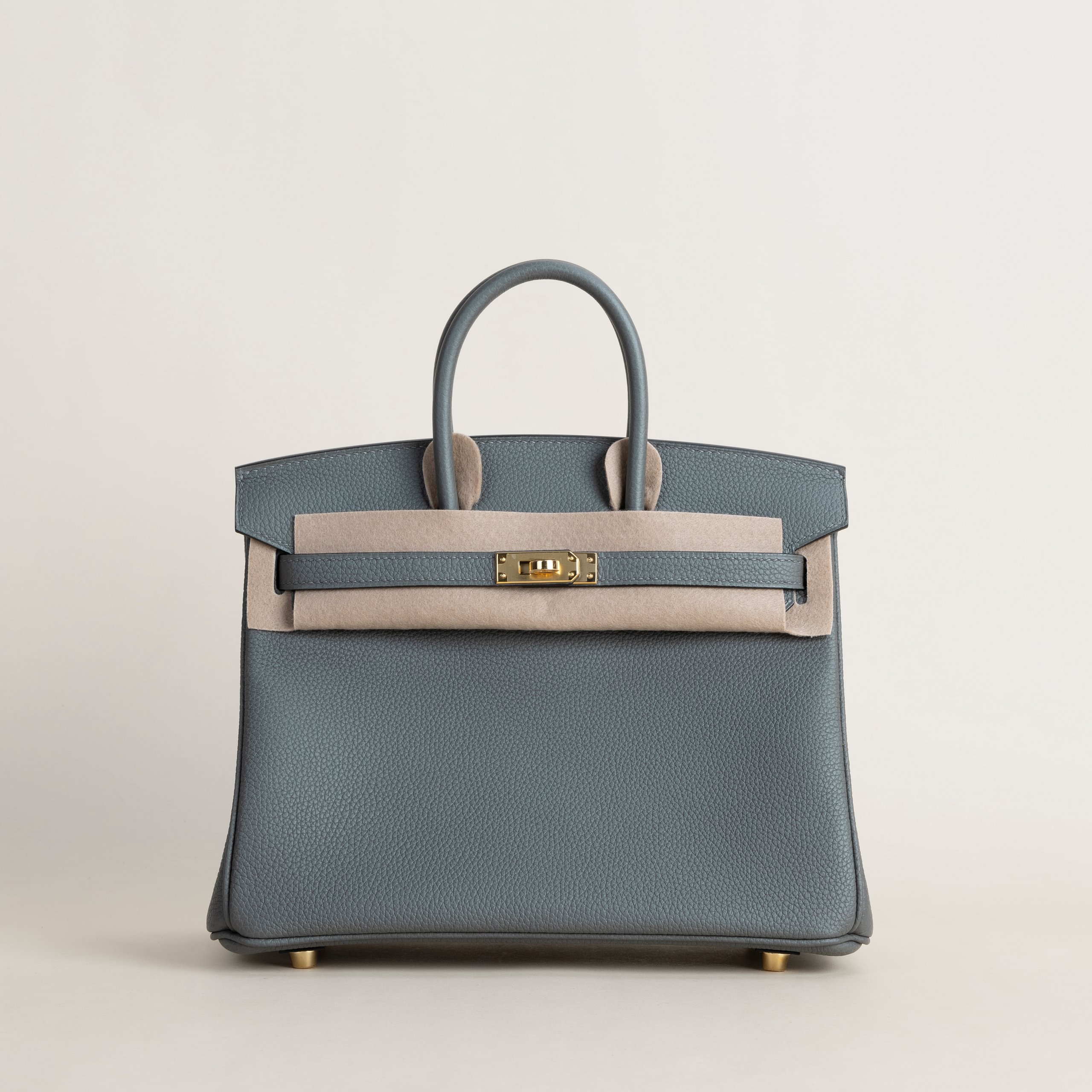 Birkin 25 togo vert amande PHW