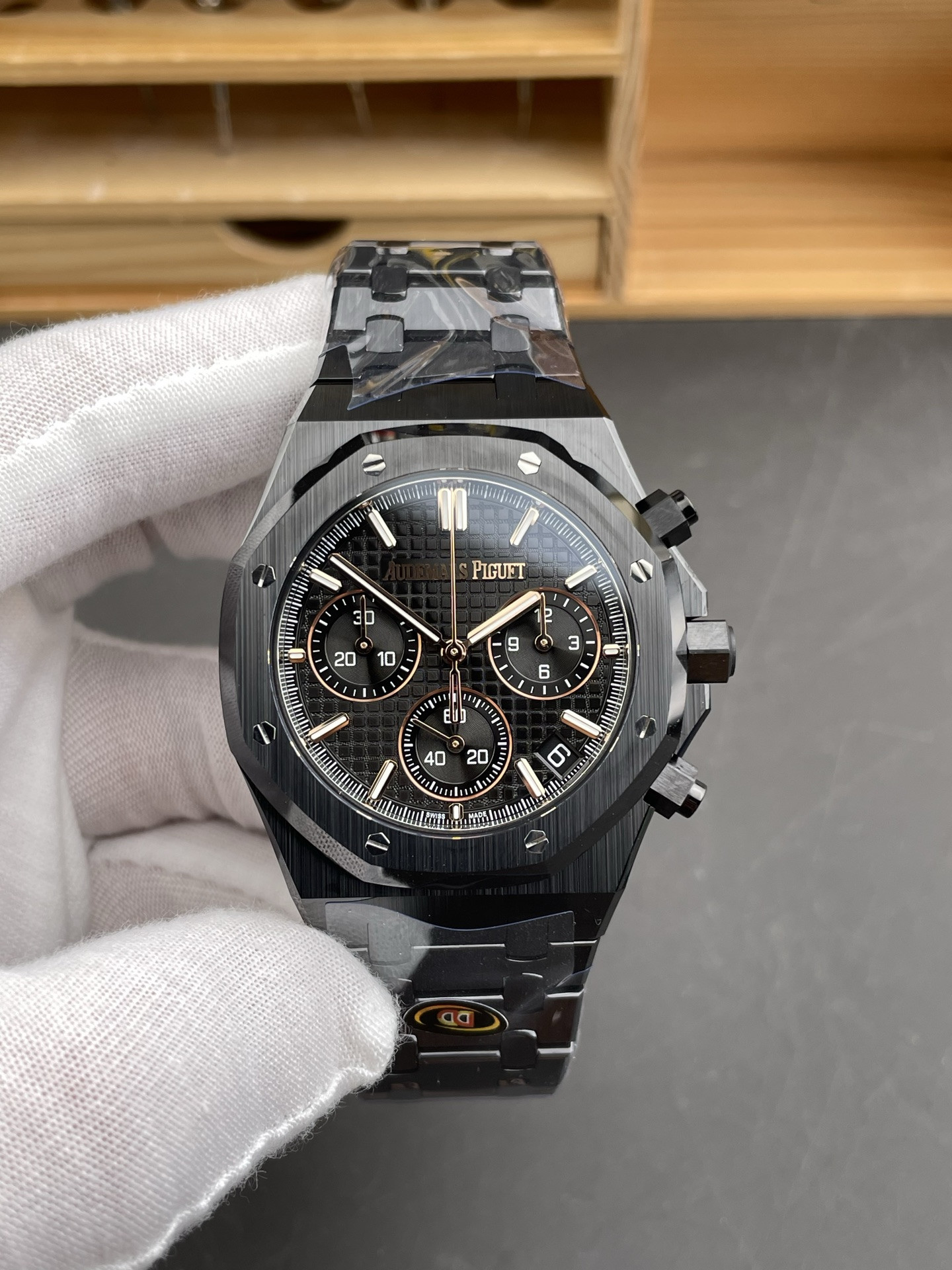 Royal Oak 26240 Black Ceramic DDF Factory