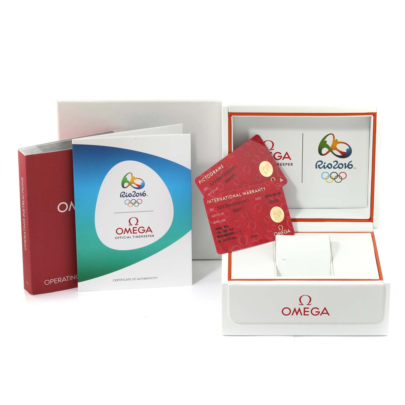 Omega Seamaster Olympic Rio 2016 LE Steel Watch 41.0 MM 522.30.41.20.01.001