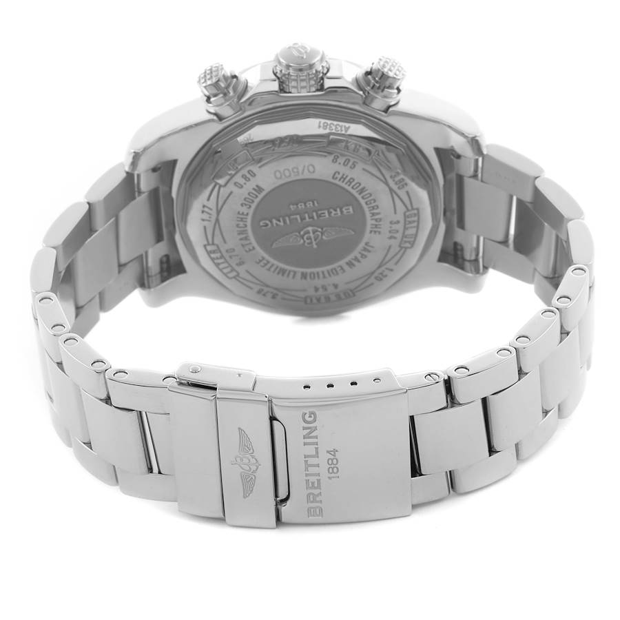 Breitling Avenger II White Dial Steel Mens Watch A13381