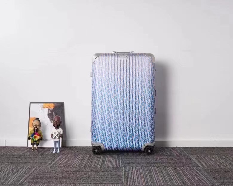 Rimowa & Dior Suitcase Light Blue