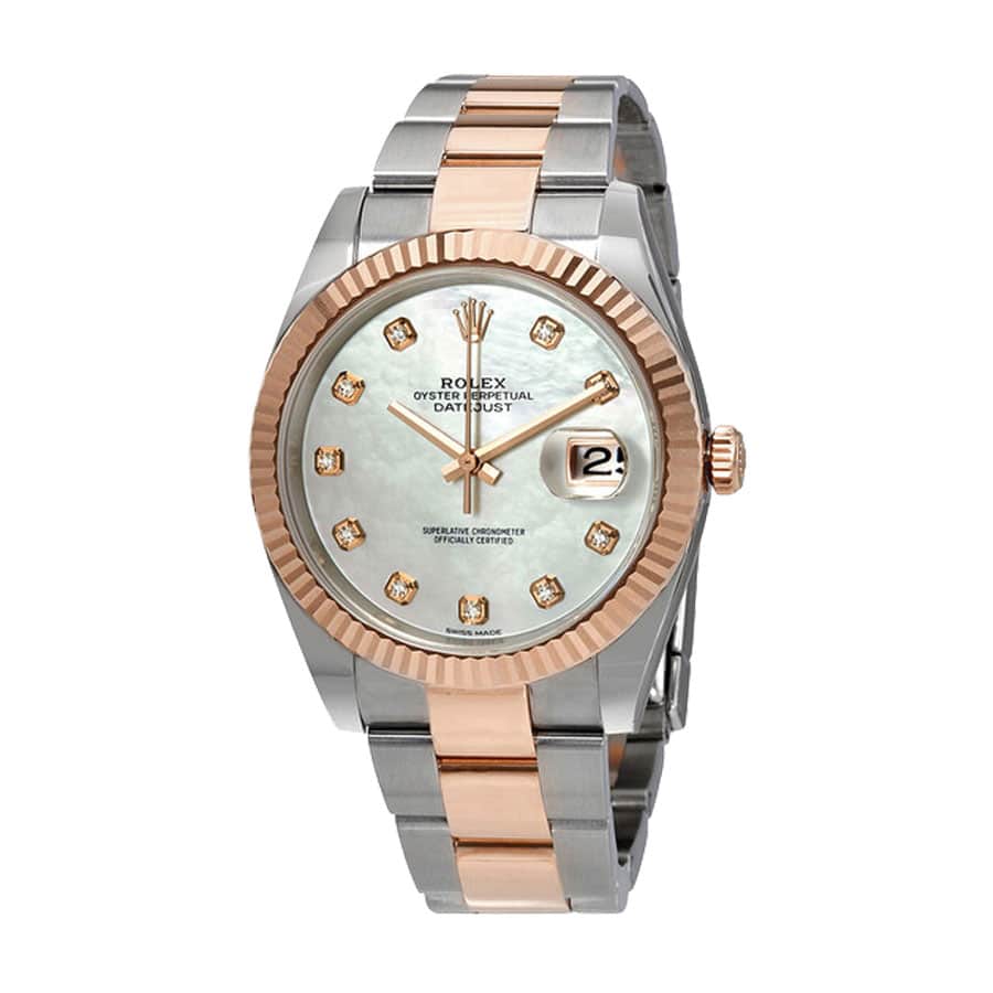 Rolex Datejust MOP Dial Everose 126331 Super Clone