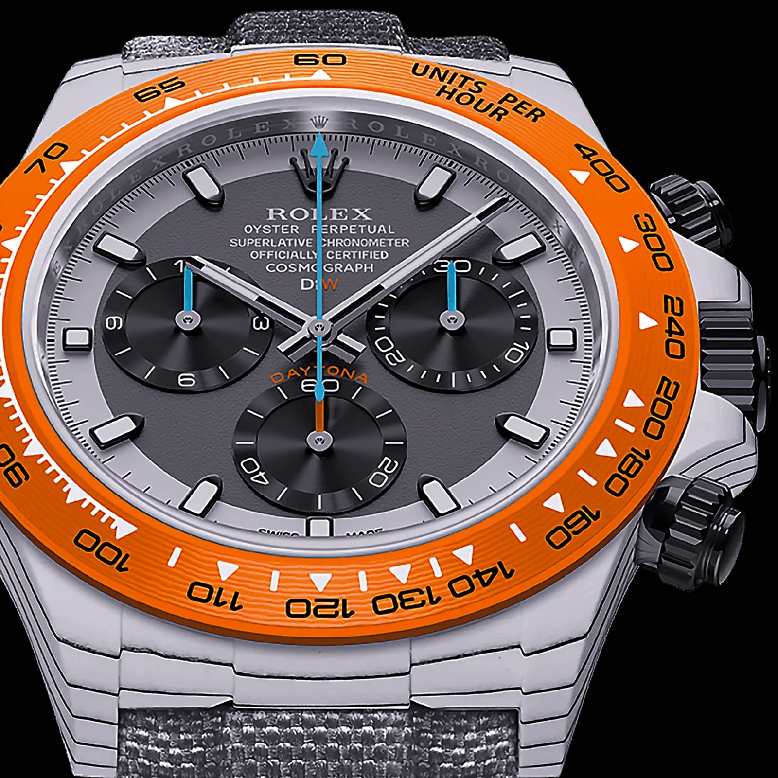 DiW Rolex Daytona OCELLARIS Quartz Fibe
